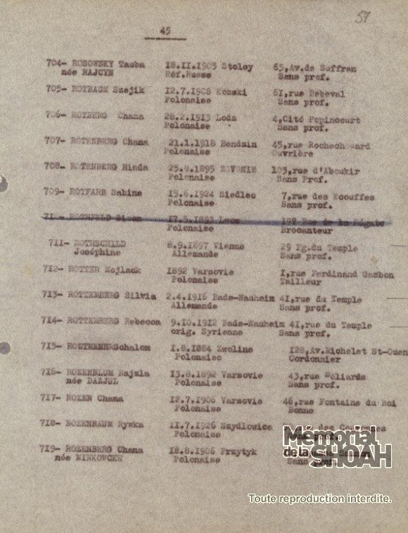 rotfarbsabine feuille convoi