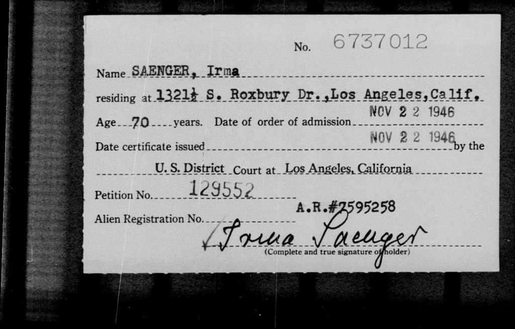 General card index to naturalized citizens, 1915-1978