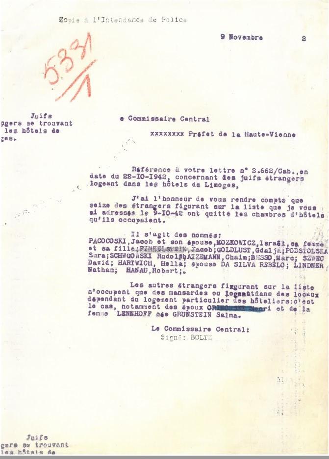 partementales de la Vienne 1517W119]