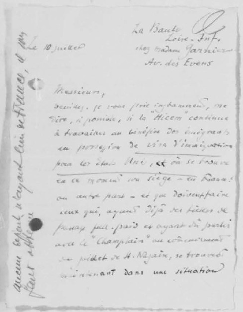 Center for Jewish History, YIVO Institute for Jewish Research, Records of HIAS-HICEM Main Office in Europe Sachsel - Sag, 1940-1943, RG 245.5 (France I-IV)